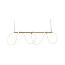 Larissa Lighting - Skopje Plafonnier Suspension led 60W Or Mat