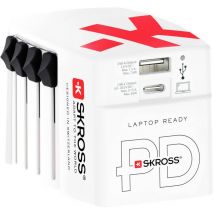 1302333 Chargeur de voyage World AC65PD - Skross