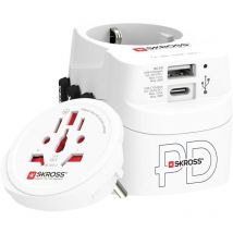 1.302473 Caricatore da viaggio pro Light usb AC30PD World - Skross