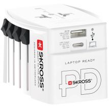 Skross - 1302975 Reiseadapter muv AC45PD