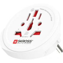 Skross 1.500211-E Adaptateur de voyage ca w to eu