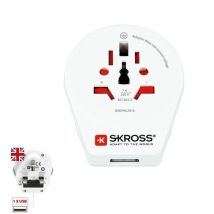 Skross - Weltweiter Adapter Nach Großbritannien Mit Usb 1500267