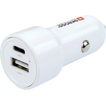 Skross - Caricabatteria dual Car 65 w pd Portata massima corrente=3.25 a 12 v a 5 v, 12/24 v, 24 v a 5 v