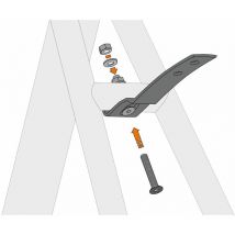 Beavertail / velo top-down drill bracket: SKX10168 - SKS