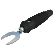 Kb 3 sw Laborstecker Stecker, gerade Schwarz 1 St. - Sks Hirschmann