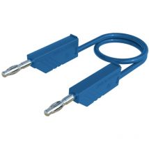 Sks Hirschmann - co mln 50/2,5 Messleitung Lamellenstecker 4 mm Lamellenstecker 4 mm 0.50 m Blau 1 St.