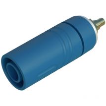 Sab 2640 Lk Au Sicherheits-laborbuchse Buchse, Einbau Vertikal Stift-ø: 4 Mm Blau 1 S - Sks Hirschmann
