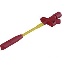 Sks Hirschmann - kleps 2700 rt Abgriffklemme Steckanschluss 4 mm cat iii Rot