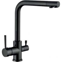 Poalgi - sky bath GCL002/NG life Grifo De Cocina Osmosis Negro Mate