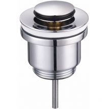 SKY - bath VAL002 Válvula Click Clack Tapón Pequeño Cromo