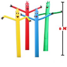 Sky Dancer pubblicita' senza motore 6 metri gonfiabile aria Air Tubo colorato - Colore Verde