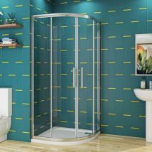 SKY Bathroom New Offset 1200X900mm Quadrant Shower Enclosure Cubicle 8mm Easy Clean Glass Door