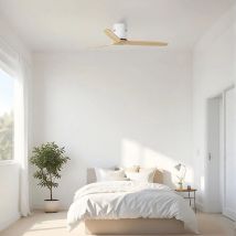 Skyler Deckenventilator aus Holz ohne Licht Ø132 cm