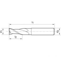 SL-Fraise 6527 vhm fire 6mm z 2 Guhring