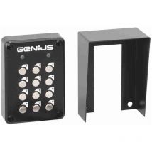 Genius - Clavier numérique mural en aluminium JA108