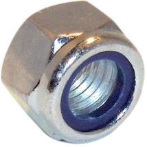 Forgefix - 10NYLOC20 Hexagon Nut & Nylon Insert zp M20 Bag 10 FORNYLOC20M