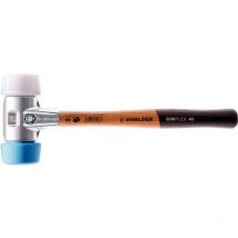 Mazza halder Simplex tpe morbido / superplastico con alloggiamento in alluminio e manico in legno di alta qualità - D=50 mm - 3117.051