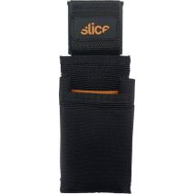 Porte-outils pour cutter – Noir, Orange – Polyester – 5 poches – Clip de ceinture amovible – Slice