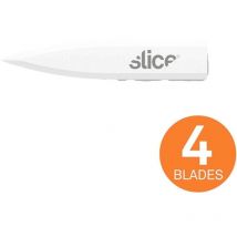 10532 Lames de rechange en céramique, lame polyvalente, en forme de dolch 4 pc(s) - Slice