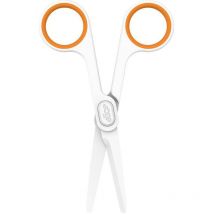 10544 Ciseaux universels gauchers, droitiers 141 mm blanc, orange - Slice