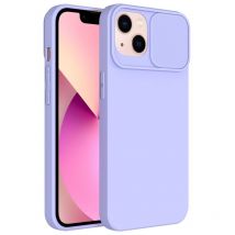 Slide Case kompatibel mit iphone 15 Pro lavendel