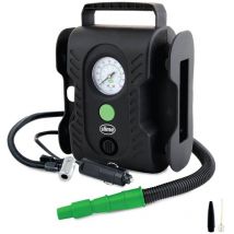 Slime - 40066 Compresseur Multi-Purpose Tyre Kompressor 7 bar adaptateur 12V pour un fonctionnement filaire, manomètre an