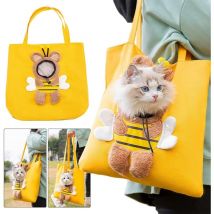 Longziming - Sling Bag for Dogs and Cats,Sling Carrier Bag for Cats, Pet Safe Carrier Bag,Small Pet Portable Bags, Suitable for Small Dogs and Cats