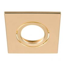 Slv Declic - Slv universal-downlight quadratische schwenkbare abdeckung 8,8x8,8x0,35cm gold - 1007194