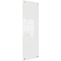 Small Glass Whiteboard Panel 300x900mm White 1915604 - Nobo