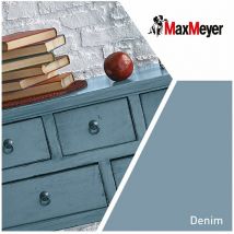 MaxMeyer Smalto Satinato all'acqua Poliuretanico Denim 0,125 l