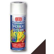 Vernice spray acrilica marrone cioccolato ral 8017 400ml CFG sp8017