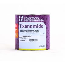 Colorificio Sammarinese - Smalto Antiruggine Tixanamide Lt 0,750 – Protezione E Finitura In Un Unico Prodott -nero