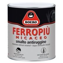 Smalto antiruggine ferropiu' brillante Boero ml 750 Boero grigiochiaro g.f.