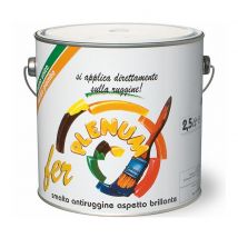 Smalto Antiruggine Lucido Fer Plenum Laiv colore Bianco 0,750 Lt.