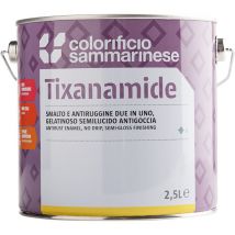 Colorificio Sammarinese - Smalto antiruggine 'tixanamide' lt. 0,750 nocciola scuro (6 pezzi)