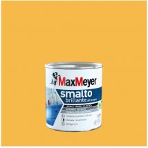 MaxMeyer Smalto Brillante all'acqua Poliuretanico Giallo Estate 0,75 l