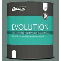 Smalto Evolution Salvia 750ml – Alta copertura, essiccazione rapida, resistente a macchie e graffi – RIO VERDE