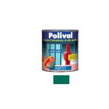 Smalto mano unica senza fondo polival Arco per plastica vetro lamiera LT.0,75 Verde Muschio