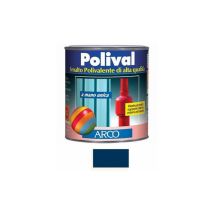 Smalto mano unica senza fondo polival Arco per plastica vetro lamiera LT.0,75 Blu Intenso