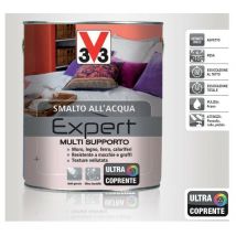 V33 - Smalto All'acqua Expert Ultra Coprente Lt 0,125 Bianco Opaco