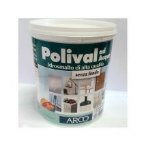Smalto polival ad acqua alta qualita' senza fondo Arco LT.0,75 Polvere di conchiglia Opaco