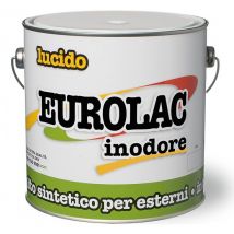 Smalto Sintetico Lucido Inodore Eurolac Laiv colore Verde Itria 0,750 Lt.
