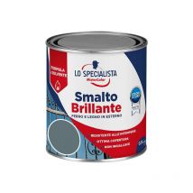 Lo Specialisa Smalto Brillante a Solvente 0,5 l Grigio Scuro