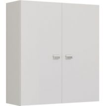 Smart' Doppeltür-Badezimmer-Wandeinheit Cm.63 X 25 X H.71
