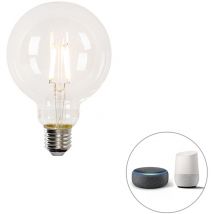 Smart E27 dimmbar in Kelvin LED-Lampe G95 4,5W 470 lm 1800-4000K
