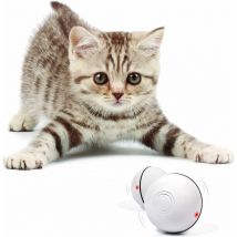 Briller - Smart Interactive Cat Toy - Newest Version 360 Degree Self Rotating Ball, usb Rechargeable Pet Toy, Build-in Spinning Led Light, Stimulate