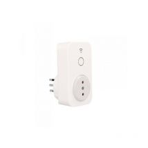 Smart Presa P10 Wi-Fi Intelligente Con Controllo Remoto Timer Temporizzatore app Smartphone Android iOS Led SP2-CL Lavora Con Amazon Alexa Nessun Hub