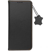 Cofi 1453 - Smart Pro Echt Leder Hülle Tasche kompatibel mit Xiaomi Redmi Note 11s Schwarz