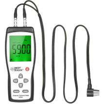 Smart Sensor - Professionelles Ultraschall-Dickenmessgerät, tragbares digitales LCD-Dickenmessgerät, Tiefenmesser, Reichweite 1,2–225 mm, hohe