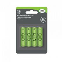 Pflanzen Kölle - Smart Garden Replacement Rechargeable Solar Light Batteries aa 600mAh 4 Pack